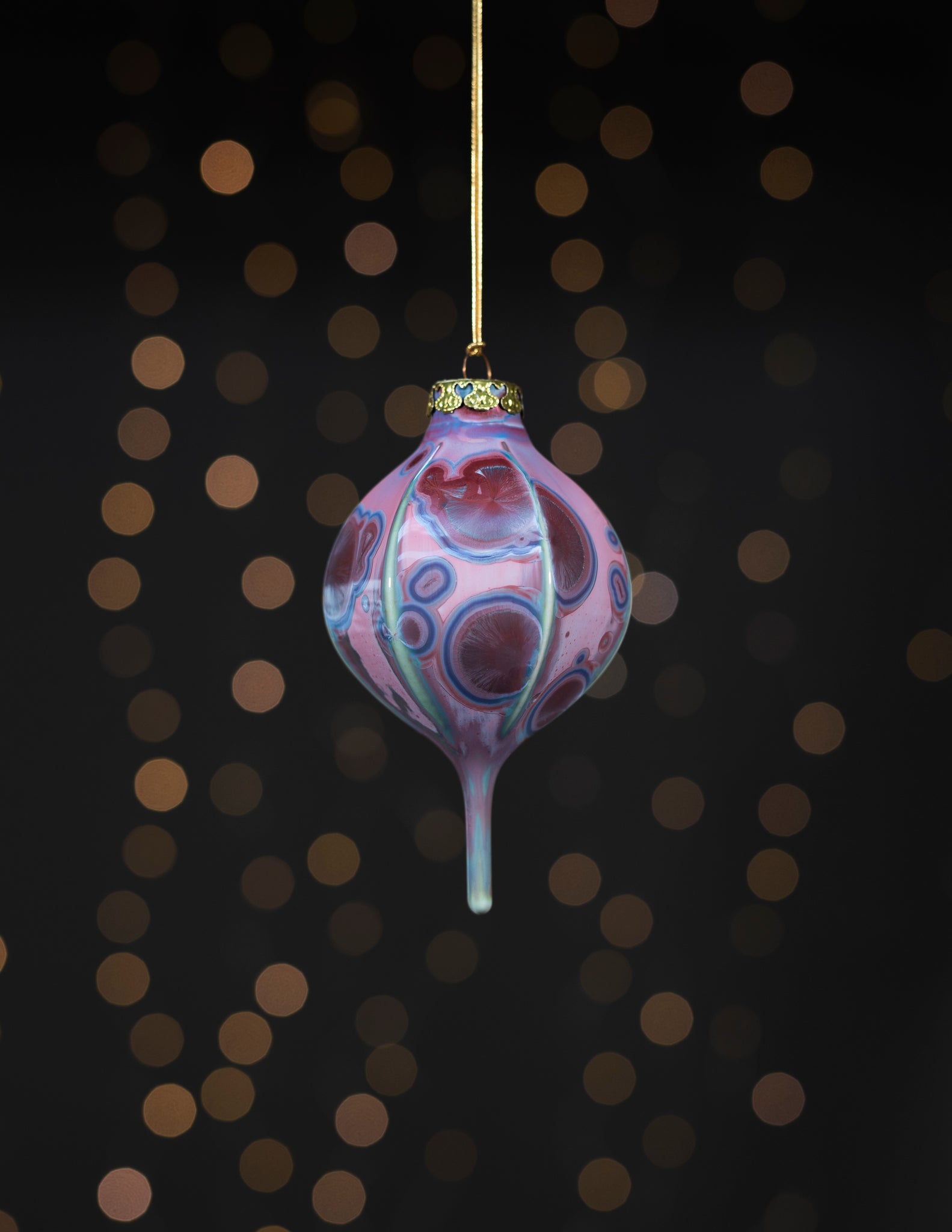 Frosted Christmas Ornament